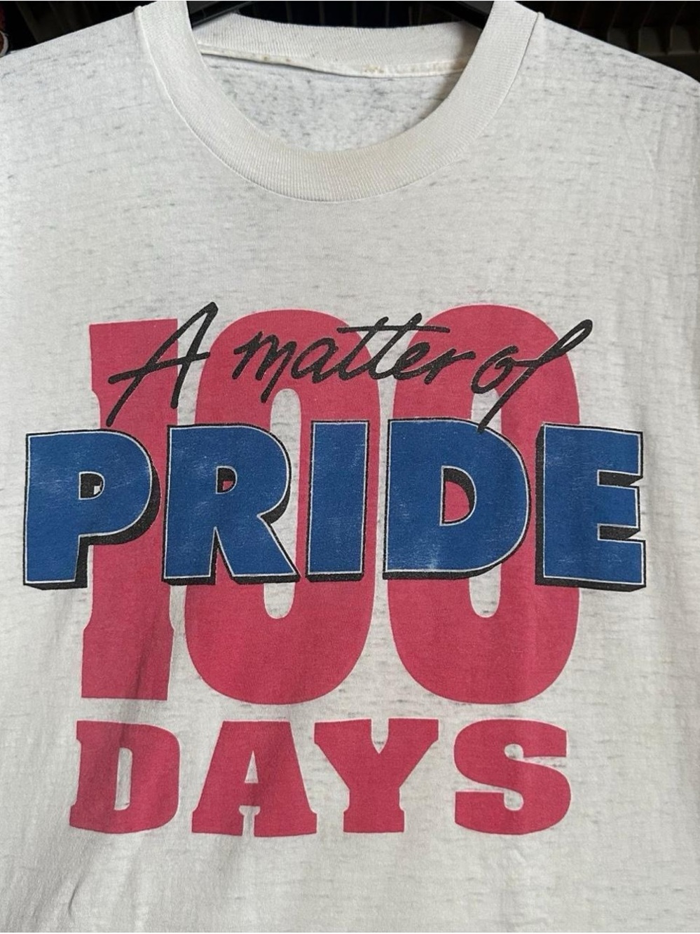Vintage 1990s A Matter of Pride 100 Days Graphic Tee - Primerica insurance XL